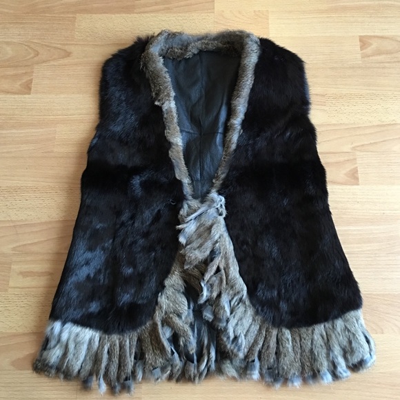 Love Token Reversible Fur Vest