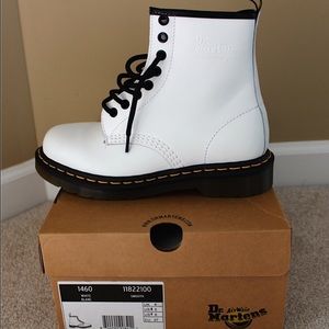 Dr. Martens AirWair 1460 Boots - Matte White