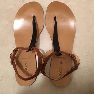 J. Crew sandals. Size 8. Only worn twice.