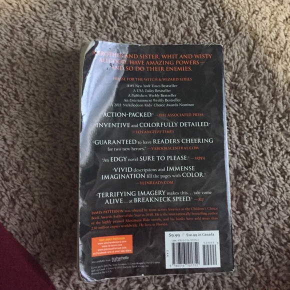 Witch & Wizard The Fire by James Patterson - Picture 2 of 2