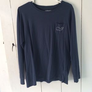 Vineyard Vines Long-Sleeve Whale Graphic Pocket