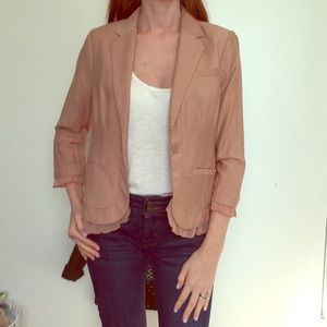 LC Ruffle Blazer