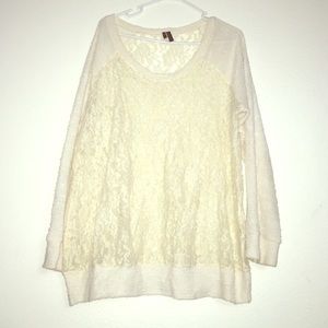 Maurice's size 2 lace sweater