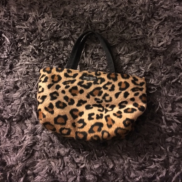 Kate Spade leopard print handbag