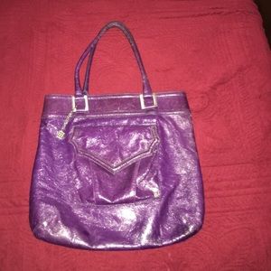 Purple purse