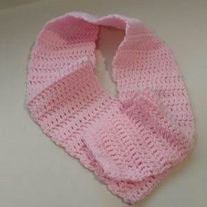 Short Baby Pink Scarf :) Short Baby Pink Scarf :)
