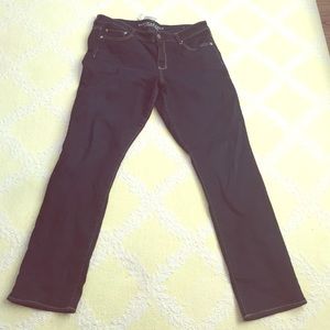AE size 16 reg. Dark wash jeans
