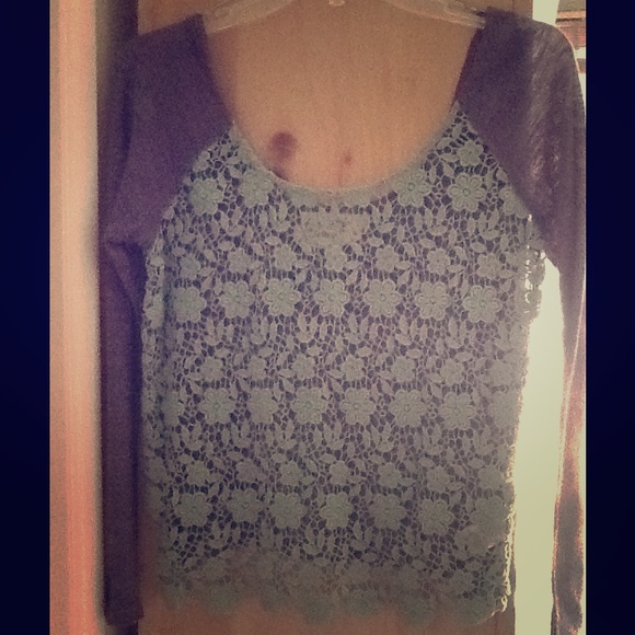 Free People lace top