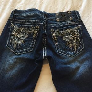 NEVER WORN Miss Me Boot Cut Jeans