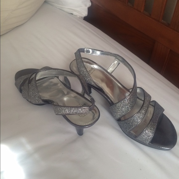 Silver heels