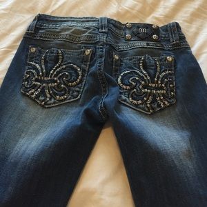 NEVER WORN Miss Me Boot Cut Jeans