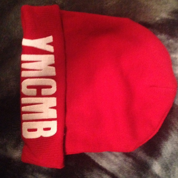 Red YMCMB Beanie