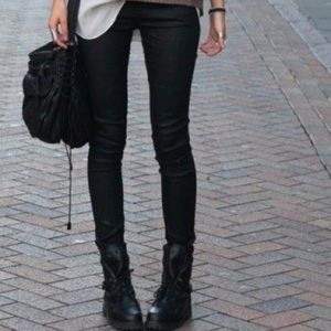 black jeggings