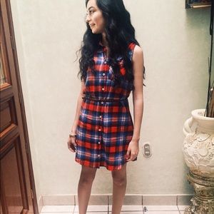 Plaid dress