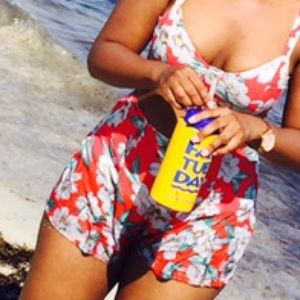 Two piece floral set