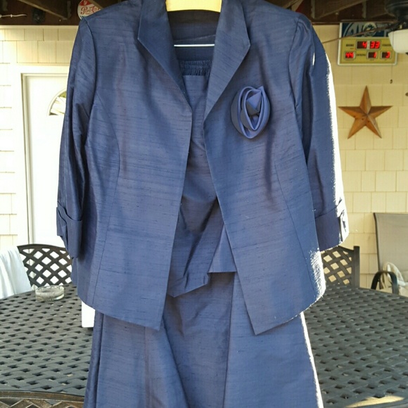 100% silk 3pc dress