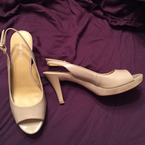 Nine West platform pumps