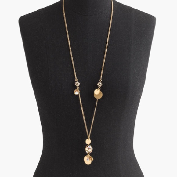 NWT - J. Crew Triple Charm Necklace