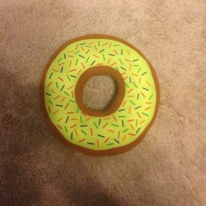 A pillow or plushy donut