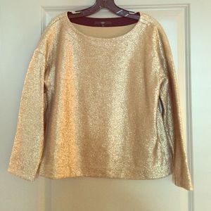 Tibi Gold Top.