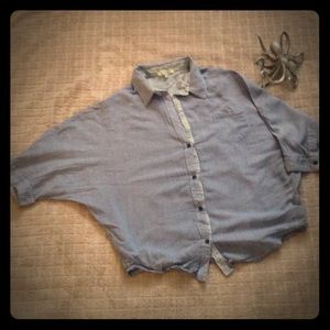 Dolman sleeve blouse