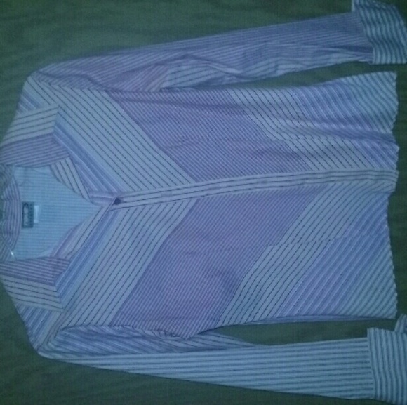 RAVE Pinstripe button down shirt - Picture 1 of 1