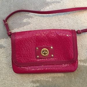 Marc by Marc Jacobs magenta cross body mini