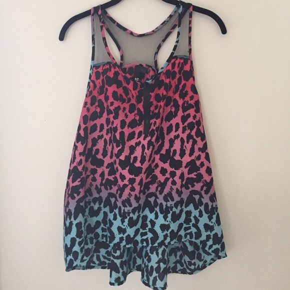 REDUCED!! H&M Hi-Low Racerback Tank Top