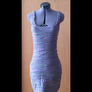 Body con, textured, striped knit free people dress