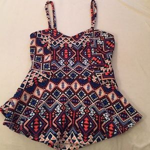 Nordstrom Peplum Top