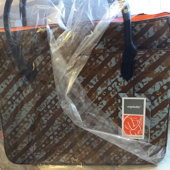 NWT Awesome ErgoBaby Designer Baby Bag*SOLD* - Picture 4 of 4