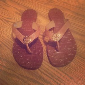 Tory Burch Thora Sandal's Royal Tan/Gold