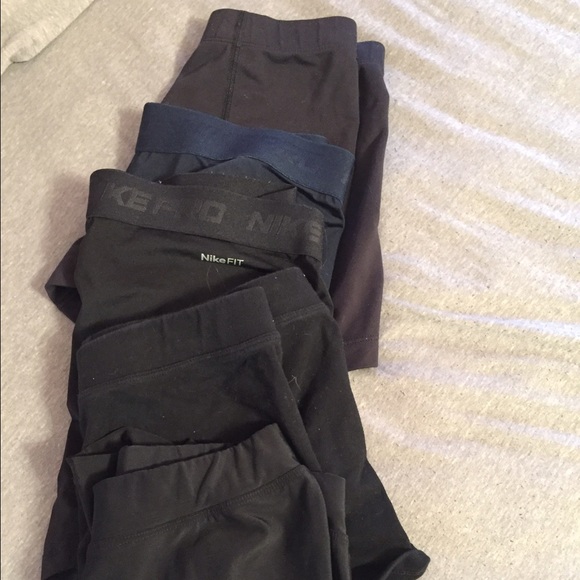 Package of spandex shorts