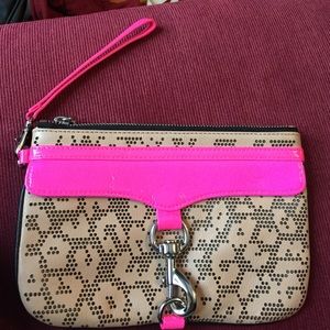 NewRebecca Minkoff skinny MAC wristlet