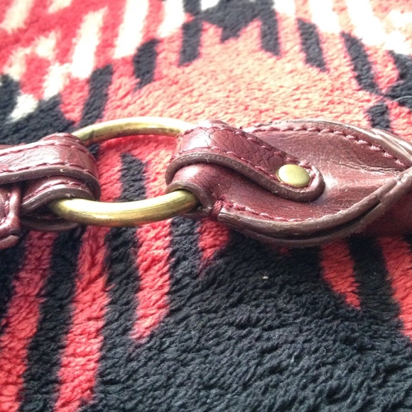 Host Pick! NWT Nine West purse in Merlot. - Picture 3 of 4