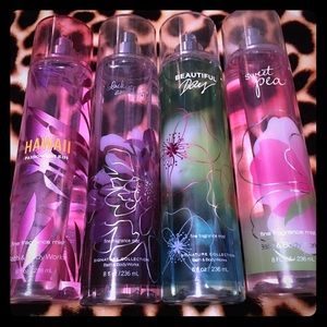 BUNDLE four bath and body works fragrances.