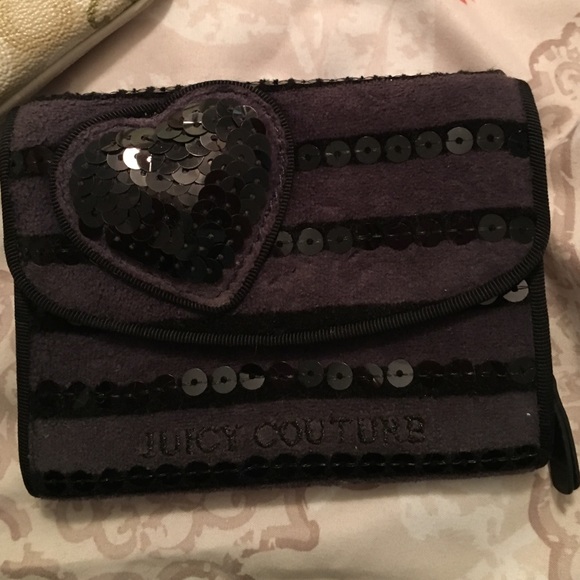Juicy couture plush wallet