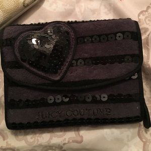 Juicy couture plush wallet