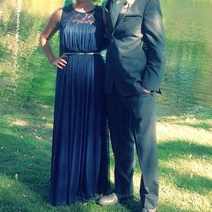 Long Formal Lace Prom Dress