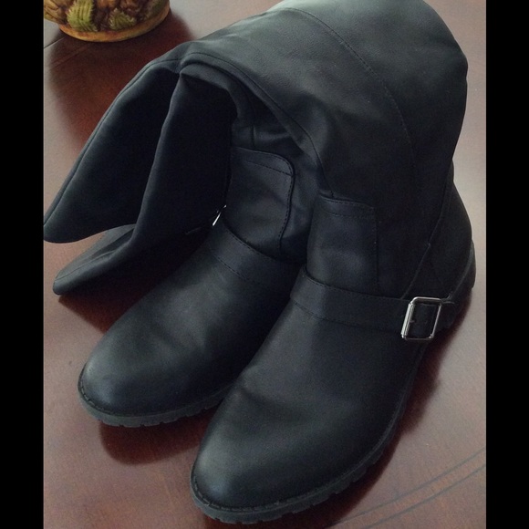 Tall Black Boots