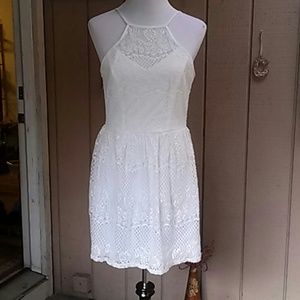 White lace dress size 11