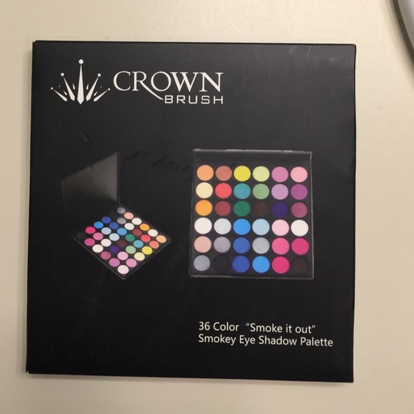 Crown brush 36 color palette