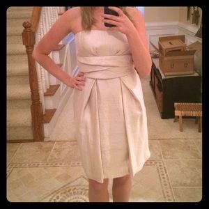 Max and Cleo champagne dress