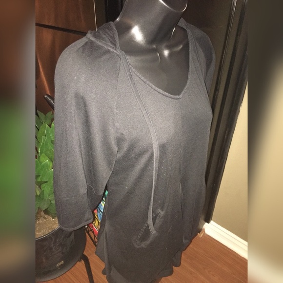 Super comfy hoodie dress/top