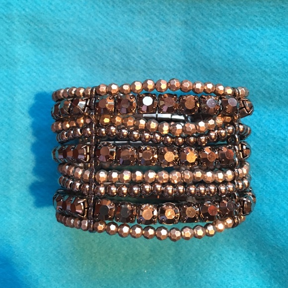 Beaded stretch bracelet