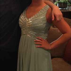 Open-back Formal Prom Dress