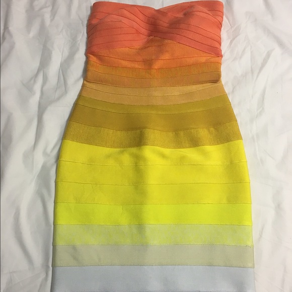 A colorful mini dress.
