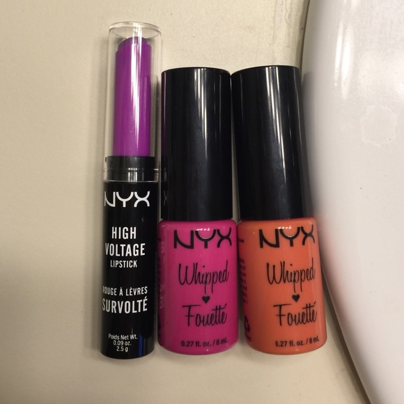 NYX lip colors