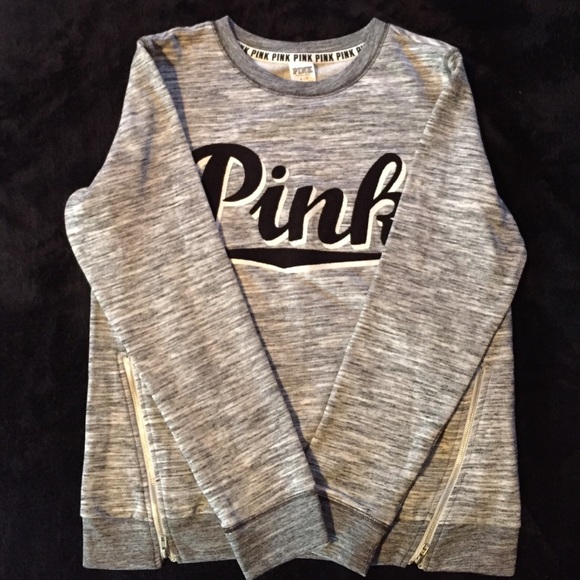 NWT PINK VICTORIA'S SECRET SPORTY SWEATSHIRT