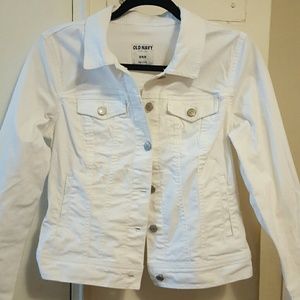 White Denim Jacket